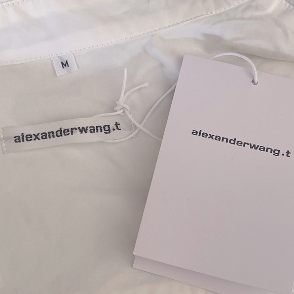 🔥 🆕 ALEXANDER WANG LAYERED SMOCKED CAMI medium NWT $395 - Picture 4 of 12